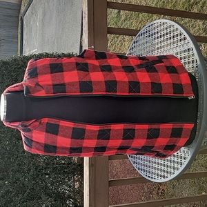 Pink Lily Plaid Vest